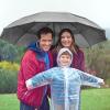 imageG4Free 42465462 Inch Large Golf Umbrella Compact Reverse Travel Umbrella 10 Ribs Windproof for Rain Double Canopy Automatic Open CloseGrey
