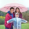 imageG4Free 42465462 Inch Large Golf Umbrella Compact Reverse Travel Umbrella 10 Ribs Windproof for Rain Double Canopy Automatic Open ClosePink