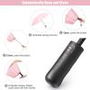 imageG4Free 42465462 Inch Large Golf Umbrella Compact Reverse Travel Umbrella 10 Ribs Windproof for Rain Double Canopy Automatic Open ClosePink