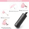 imageG4Free 42465462 Inch Large Golf Umbrella Compact Reverse Travel Umbrella 10 Ribs Windproof for Rain Double Canopy Automatic Open ClosePink