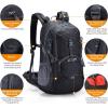 imageG4Free 45L Hiking Travel Backpack Waterproof with Rain Cover Outdoor Camping Daypack for Men Women BlackBlack