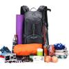 imageG4Free 45L Hiking Travel Backpack Waterproof with Rain Cover Outdoor Camping Daypack for Men Women BlackBlack