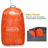 imageG4Free 45L Hiking Travel Backpack Waterproof with Rain Cover Outdoor Camping Daypack for Men Women BlackDark Grey