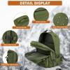 imageG4Free 45L Military Tactical Backpack for Men Large Army Molle Daypack 3 Day Assault Pack Bug Out Bag Hiking RucksackGreenGreen