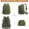 imageG4Free 45L Military Tactical Backpack for Men Large Army Molle Daypack 3 Day Assault Pack Bug Out Bag Hiking RucksackGreenGreen