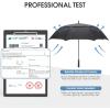 imageG4Free 47546268 Inch Automatic Open Golf Umbrella Oversize Extra Large Double Canopy Vented Windproof Waterproof Stick UmbrellasBlack