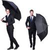 imageG4Free 47546268 Inch Automatic Open Golf Umbrella Oversize Extra Large Double Canopy Vented Windproof Waterproof Stick UmbrellasBlack