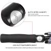 imageG4Free 47546268 Inch Automatic Open Golf Umbrella Oversize Extra Large Double Canopy Vented Windproof Waterproof Stick UmbrellasGrey