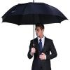 imageG4Free 47546268 Inch Automatic Open Golf Umbrella Oversize Extra Large Double Canopy Vented Windproof Waterproof Stick UmbrellasNavy Blue