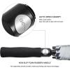 imageG4Free 47546268 Inch Automatic Open Golf Umbrella Oversize Extra Large Double Canopy Vented Windproof Waterproof Stick UmbrellasNavy BlueReflective Stripe