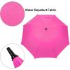 imageG4Free 47546268 Inch Automatic Open Golf Umbrella Oversize Extra Large Double Canopy Vented Windproof Waterproof Stick UmbrellasPink