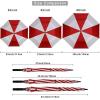 imageG4Free 47546268 Inch Automatic Open Golf Umbrella Oversize Extra Large Double Canopy Vented Windproof Waterproof Stick UmbrellasRedWhite