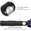 imageG4Free 47546268 Inch Automatic Open Golf Umbrella Oversize Extra Large Double Canopy Vented Windproof Waterproof Stick UmbrellasSapphireGray