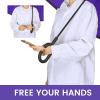 imageG4Free 4862 Inch Large Inverted Reverse Umbrella with CShaped Handle Windproof Double Layer Upside Down Car Rain Umbrellas for Men WomenPurple