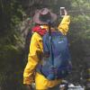 imageG4Free 50L Hiking Backpack Waterproof Daypack Outdoor Camping Climbing Backpack with Rain Cover for Men WomenBlue01