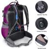 imageG4Free 50L Hiking Backpack Waterproof Daypack Outdoor Camping Climbing Backpack with Rain Cover for Men WomenRose Red