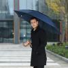 imageG4Free 5262inch Wooden J Handle Golf Umbrella Windproof UV Protection Classic Stick Wedding Cane Umbrellas Auto Open Cane Hook HandleBlue