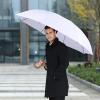 imageG4Free 5262inch Wooden J Handle Golf Umbrella Windproof UV Protection Classic Stick Wedding Cane Umbrellas Auto Open Cane Hook HandleWhite