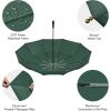 imageG4Free 54 Inch Large Compact Windproof Golf Umbrella for Rain Oversized Auto Open Close Folding Travel 10 Ribs Vented Double Canopy Umbrella for Women MenDark Green