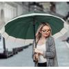 imageG4Free 54 Inch Large Windproof Umbrella for 2 Persons 16 Ribs Auto Open Classic Wooden J Handle Cane Stick Golf Rain Umbrellas for Men Women Travel 120cmIvoryGreen