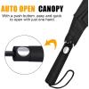 imageG4Free 62 Inch Portable Golf Umbrella Large Oversize Double Canopy Vented Windproof Waterproof Automatic Open Stick Umbrellas for Men and WomenDark BlueBlack