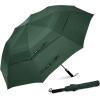 imageG4Free 62 Inch Portable Golf Umbrella Large Oversize Double Canopy Vented Windproof Waterproof Automatic Open Stick Umbrellas for Men and WomenDark BlueDark Green