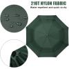 imageG4Free 62 Inch Portable Golf Umbrella Large Oversize Double Canopy Vented Windproof Waterproof Automatic Open Stick Umbrellas for Men and WomenDark BlueDark Green