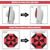 imageG4Free 62 Inch Portable Golf Umbrella Large Oversize Double Canopy Vented Windproof Waterproof Automatic Open Stick Umbrellas for Men and WomenDark BlueBlackRed