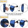 imageG4Free 62 Inch Portable Golf Umbrella Large Oversize Double Canopy Vented Windproof Waterproof Automatic Open Stick Umbrellas for Men and WomenDark BlueBlueNavy
