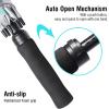 imageG4Free 72 Inch Huge Golf Umbrella UV Protection Auto Open Windproof Umbrella Oversized Extra Large Vented Double Canopy for FamilySilverLake Blue