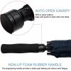 imageG4Free 72 Inch Huge Large Oversize Golf Umbrella Automatic Open Double Canopy Vented Windproof Stick Umbrella 6 Ft Heavy Duty For Outdoor Doorman FamilyBlackNavy Blue