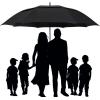 imageG4Free 72 Inch Huge Large Oversize Golf Umbrella Automatic Open Double Canopy Vented Windproof Stick Umbrella 6 Ft Heavy Duty For Outdoor Doorman FamilyBlackBlack