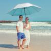 imageG4Free 80 Inch Huge Large Oversize Golf Umbrella Double Canopy Vented Windproof Stick Umbrellas 66 Ft Heavy Duty for Outdoor Doorman FamilySilverLake Blue