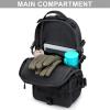 imageG4Free EDC Bag Tactical Sling Bag Backpack Molle Chest Shoulder Assault Pack Rectangular Outdoor DaypackBlack