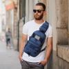 imageG4Free EDC Bag Tactical Sling Bag Backpack Molle Chest Shoulder Assault Pack Rectangular Outdoor DaypackDark Blue
