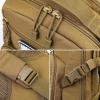 imageG4Free EDC Bag Tactical Sling Bag Backpack Molle Chest Shoulder Assault Pack Rectangular Outdoor DaypackKhaki
