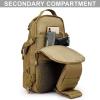 imageG4Free EDC Bag Tactical Sling Bag Backpack Molle Chest Shoulder Assault Pack Rectangular Outdoor DaypackKhaki