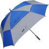 imageG4Free Extra Large Golf Umbrella 6268 inch Square Vented Windproof Auto Open Double Canopy Oversized Stick UmbrellaBlueGrey