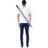 imageG4Free Extra Large Golf Umbrella 6268 inch Square Vented Windproof Auto Open Double Canopy Oversized Stick UmbrellaGrey