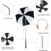 imageG4Free Golf Bag Umbrella for Club Protection Flex UmbrellaBlackWhite