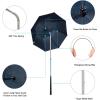 imageG4Free Golf Bag Umbrella for Club Protection Flex UmbrellaNavy