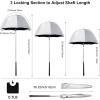imageG4Free Golf Bag Umbrella for Club Protection Flex UmbrellaSilver