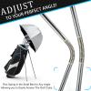 imageG4Free Golf Bag Umbrella for Club Protection Flex UmbrellaSilver