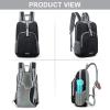 imageG4Free Mini 10L Hiking Daypack Small Hiking Backpack Cycling Compact Shoulder Backpack Outdoor for Men WomenBlack