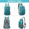 imageG4Free Mini 10L Hiking Daypack Small Hiking Backpack Cycling Compact Shoulder Backpack Outdoor for Men WomenBlue  Peacock Blue