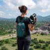 imageG4Free Mini 10L Hiking Daypack Small Hiking Backpack Cycling Compact Shoulder Backpack Outdoor for Men WomenBlue  Peacock Blue