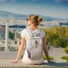 imageG4Free Mini 10L Hiking Daypack Small Hiking Backpack Cycling Compact Shoulder Backpack Outdoor for Men WomenIvory