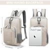 imageG4Free Mini 10L Hiking Daypack Small Hiking Backpack Cycling Compact Shoulder Backpack Outdoor for Men WomenIvory