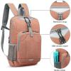 imageG4Free Mini 10L Hiking Daypack Small Hiking Backpack Cycling Compact Shoulder Backpack Outdoor for Men WomenLight Orange