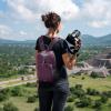 imageG4Free Mini 10L Hiking Daypack Small Hiking Backpack Cycling Compact Shoulder Backpack Outdoor for Men WomenPurple